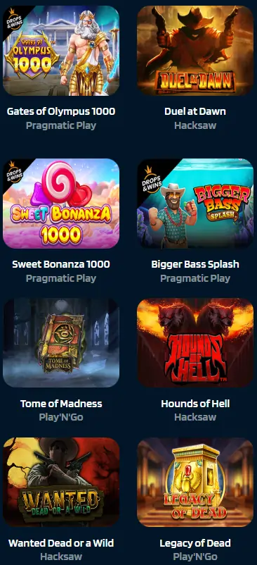 Dynabet Casino Spellen
